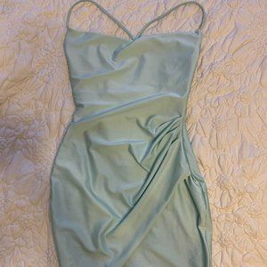 Mini Dress Light Blue